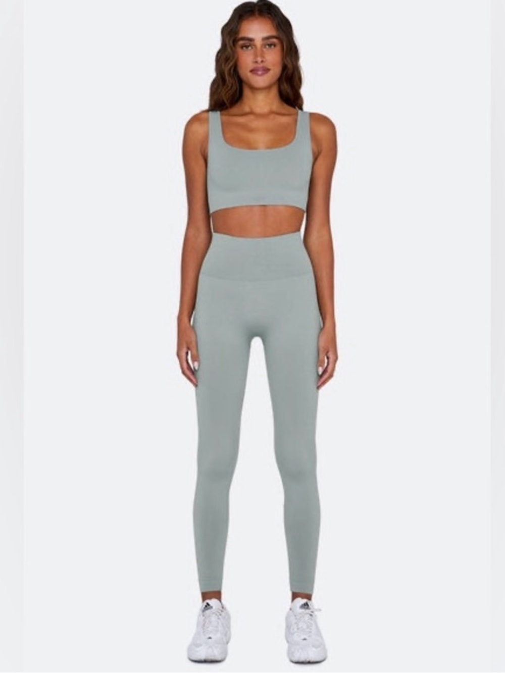 SET Active Sculptflex Bra & Leggings Set in Rain